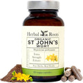 Herbal Roots Organic St Johns Wort Capsules | 450 mg per Serving | No Binders or Fillers Non GMO | 60 Vegan Capsules