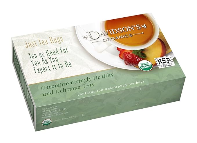 Davidson's Organics Classic Chai 100-count Unwrapped Tea Bags