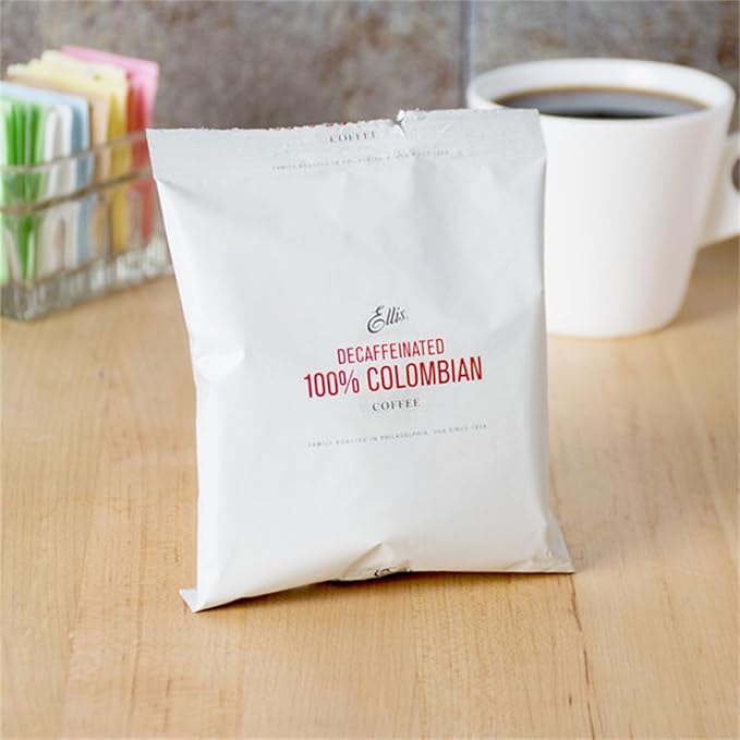 Ellis 2 oz. 100% Colombian Decaf Coffee Packet - 42/Pieces WS-110C16844-NF
