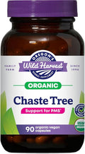 Oregon's Wild Harvest Non-GMO Chaste Tree CapsulesOrganic Herbal Supplements 90 Count