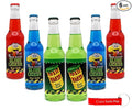 Toxic Waste Soda Variety Pack | 6 Pack of 3 Unique Pucker Inducing Flavors of Soda Pop with Real Cane Sugar | 12 oz Glass Bottles in a Mixed Sampler with Crazy Soda Pop Bottle Opener