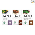 TAZO Tea Bags Regenerative Organic: Chai Black Tea Awake English Breakfast Black Tea &amp Earl Grey Tea 16 CT (1ea) (Variety Pack)