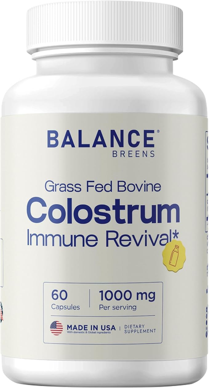 Balancebreens Melatonin + Colostrum Nighttime Gut &amp Immune Wellness Bundle