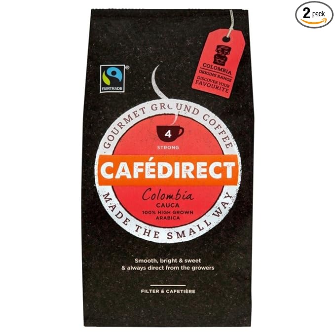 Cafédirect Roast &amp Ground Colombia (227g) - Pack of 2