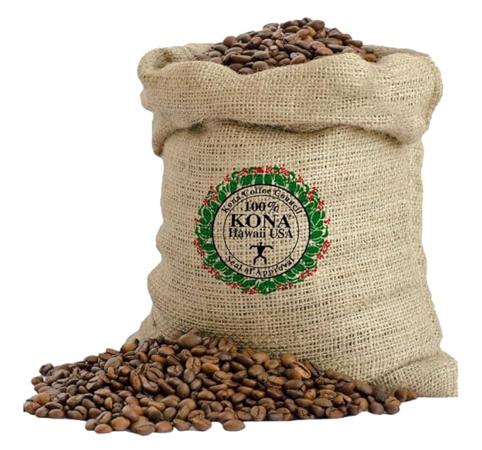100% Kona Coffee - Whole Bean - Medium Roast - 8oz - Farm Fresh - Grown and Packaged on the Big Island of Hawaii - Keokea Coffee Co.