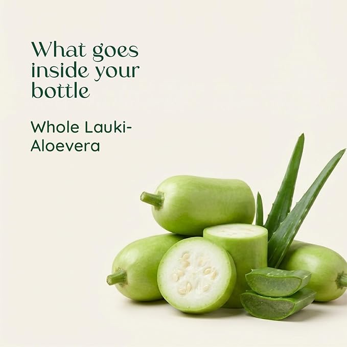 Bhumija Lifesciences Lauki Aowevera Juice (Sugar Free) 1 LTR.(Pack of Two)