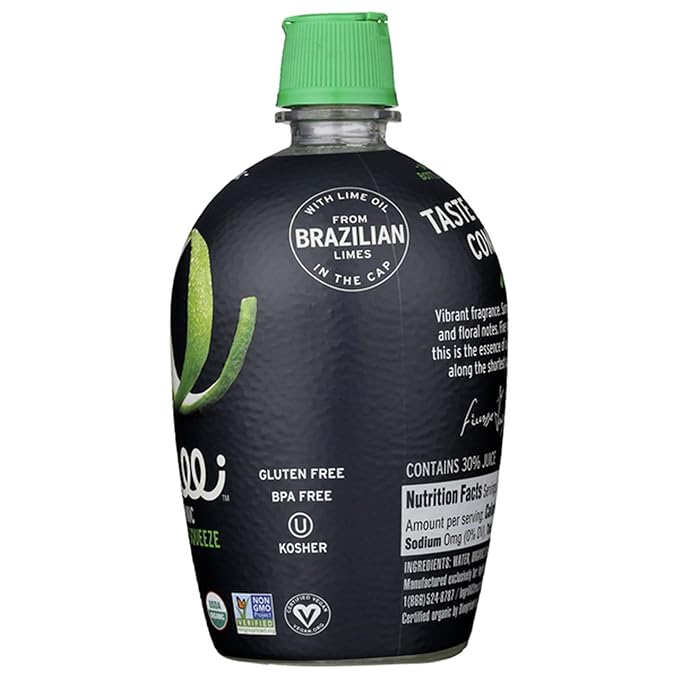 Ingrilli Organic Lime Squeeze 7 Fl Oz Bottle (Pack of 12)