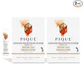 Pique Organic Ginger Digestion Elixir - Caffeine-Free Herbal Tea Support Healthy Digestion and Metabolism - 28 Single Serve Sticks (Pack of 2)