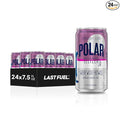 POLAR 100% Natural Seltzer Jr - Werewolf Howls - No Sugar Juice or Sweeteners - 7.5 FL OZ 24 Pack - By LastFuel.