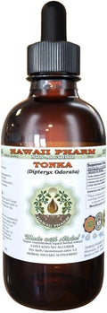 Tonka Alcohol-Free Liquid Extract Tonka (Dipteryx odorata) Dried Beans Glycerite Natural Herbal Supplement Hawaii Pharm USAt 2 fl.oz