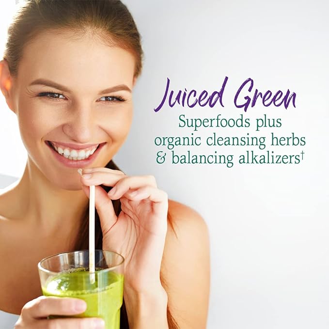 Garden of Life Raw Organic Perfect Food Alkalizer and Detoxifier Lemon Ginger Flavored Superfood Powder Supplement 30 Servings