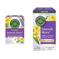 Traditional Medicinals Tea Organic Smooth Move Relieves Occasional Constipation Senna 16 Tea Bags + Smooth Move Senna Laxative Capsules Natural Herbal Constipation Relief 50 Capsules (Pack of 1)