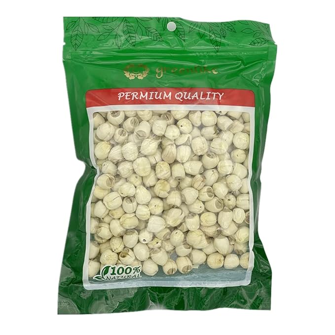 Greenlike Premium All Natural Dried Lotus Seeds 白莲子 12oz