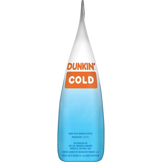 Dunkin' Cold Ground Coffee 10 Ounce (Pack of 6)