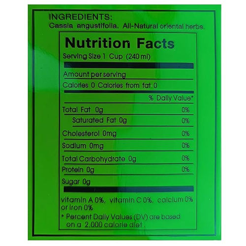 36 Packs Evergreen Leaves Brand Extra Strength California Dieters' Drink Caffeine Free Herbal Dietary Tea Senna-infused total 720 Tea Bags