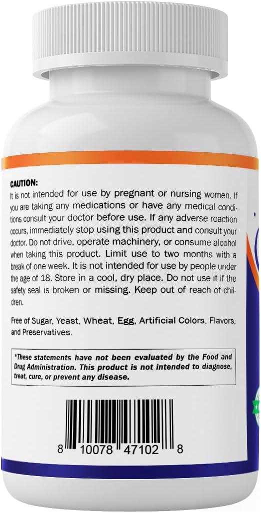 Vitamatic Melatonin 60 mg Fast Dissolve Tablets - 60 Vegan Natural Berry Flavor Tablets - Non-Habit Forming - Non-GMO Gluten Free (1 Bottle)