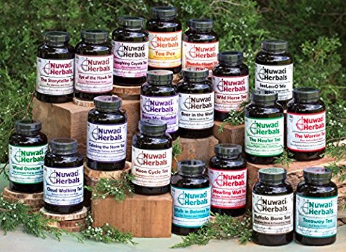 Nuwati Herbals Howling Wolf Tea Promotes Throat Soothing Loose Leaf Tea Blend 4 ounces