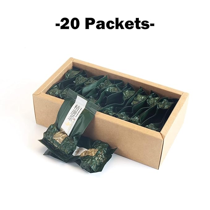Luxtea Chinese Top10 Famous Tea – Anxi Tie Guan Yin / Iron Mercy Goddess / Tieguanyin Green Oolong Tea – Grade AA (High Grade)