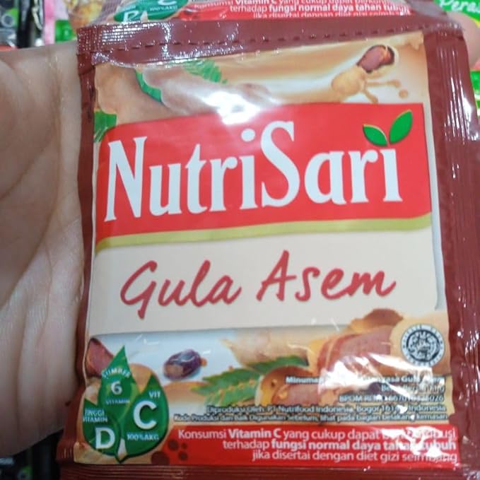NutriSari Gula Asem Tamarind Sugar Instant Drink Powder 10-ct 110 gram