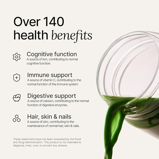 Huel Daily Greens Peach Passionfruit | Superfood Greens Powder | 91 Vitamins Minerals and Wholefood-Sourced Ingredients | Adaptogens Antioxidants Gut-Friendly Probiotics | 30 Servings