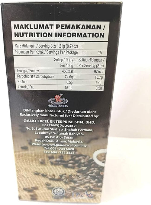 2 Boxes GanoCafe 3 in 1 Ganoderma Healthy Latte Coffee FREE Zrii Rise Coffee