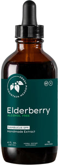 Mountain Meadow Herbs Elderberry Extract | All Natural Immune Booster | Fast-Acting Liquid Concentrate | Promotes Immune System Health | Tincture 4 oz.