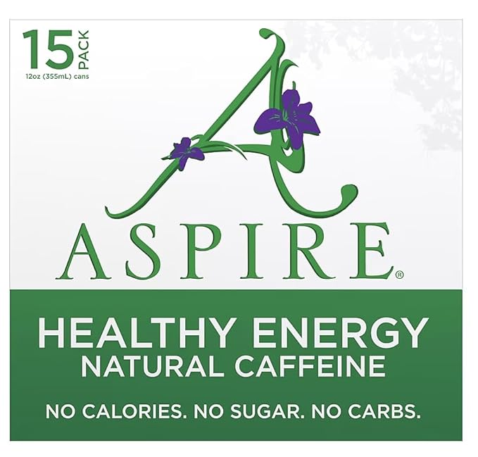 Aspire Healthy Energy Drinks Variety Pack 15 pk./12 oz