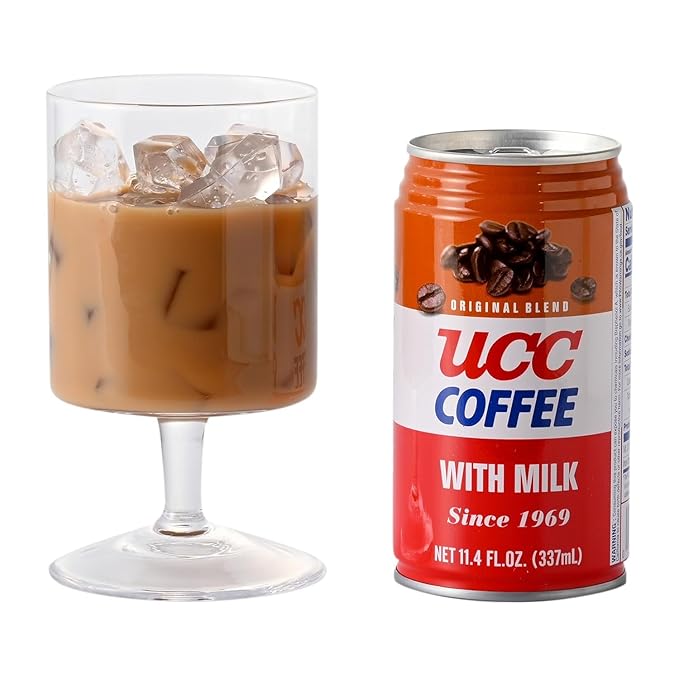 UCC Original Blend Coffee With Milk Ready To Drink Coffee Imported from Japan 11.3 oz (Pack of 24)