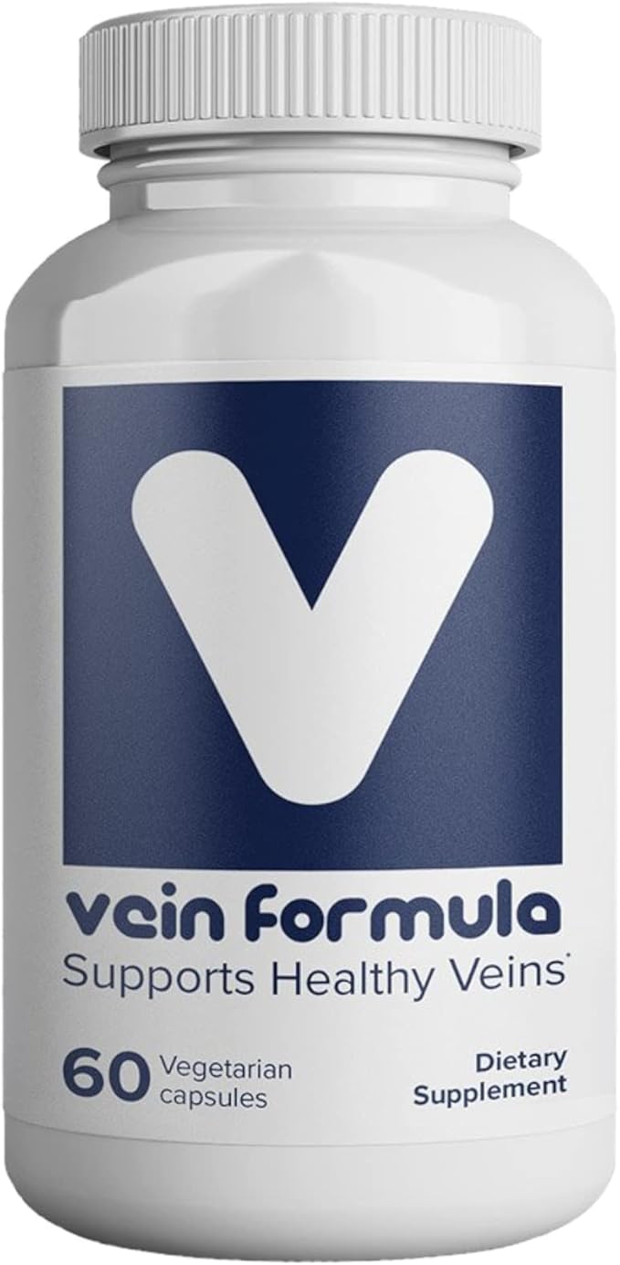 VITASUPPORTMD Vein Formula Blood Circulation and Leg Vein Supplement 60 Capsules Diosmin Hesperidin 667 mg from MPFF Micronized Bioflavonoids