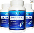 Genex Formulas NMN Supplement 250mg (3 Pack) - 99% Pure Shelf Stabilized Capsules for Increasing NAD Levels DNA Repair &amp Healthy Aging GMP Certified 90 Day Supply