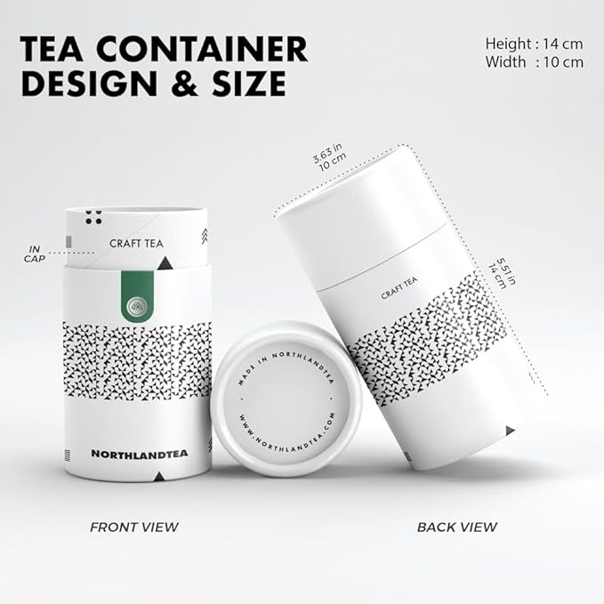 Organic Gynostemma Tea - Jiaogulan Tea 3.52 OZ – Certified USDA &amp EU Organic – Loose Leaf - Caffeine Free - Directly from Thailand Local farmer - Eternal life Herb - Northlandtea