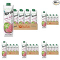 Kern’s Guava Juice Nectar - Guava Nectar Made with Fresh Fruit Puree - Tropical Fruit Juice Concentrate for Smoothie Mix Cocktail Mixers Kids Drinks &amp Mexican Beverages - 32.4oz 60 Pack Carton