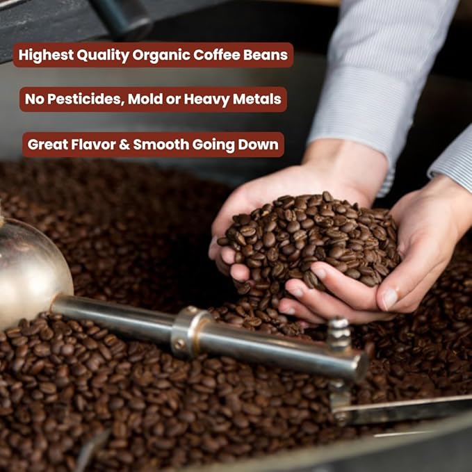 Java Planet Coffee Gift Basket Sampler Set for Coffee Lovers in Linen Bag: Low Acid Organic Beans: Whole Bean Mold-Free &amp Stomach Friendly - Arabica Gourmet 1.32 LBs (19.2 oz) packaged in 6 Ba