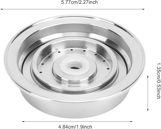 Reusable Coffee Pod Large Convenient Stainless Steel Coffee Capsule Adapter for Vertuos Coffee Machine
