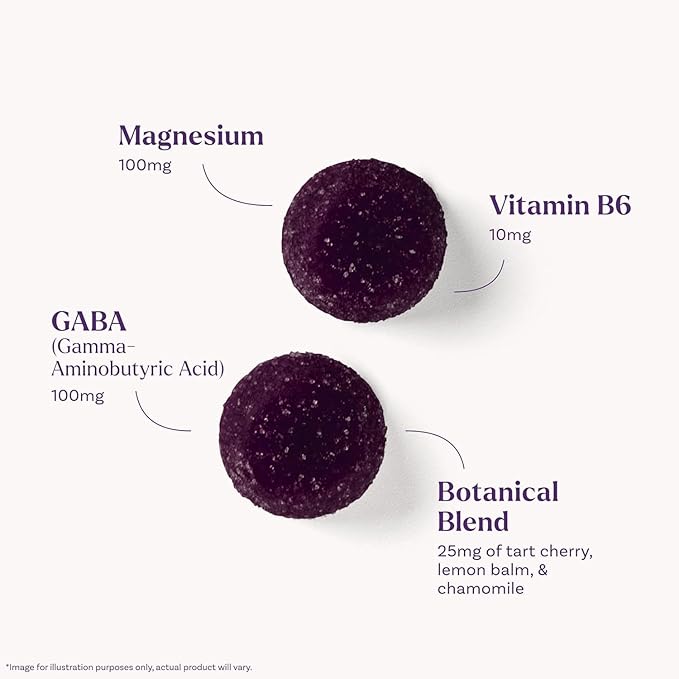 Natrol Sleep &amp Restore Magnesium Glycinate Blend Gummies Magnesium for Sleep Aids for Adults Melatonin-Free Cherry Flavored 30 Day Supply 60 Gummies (Pack of 2)