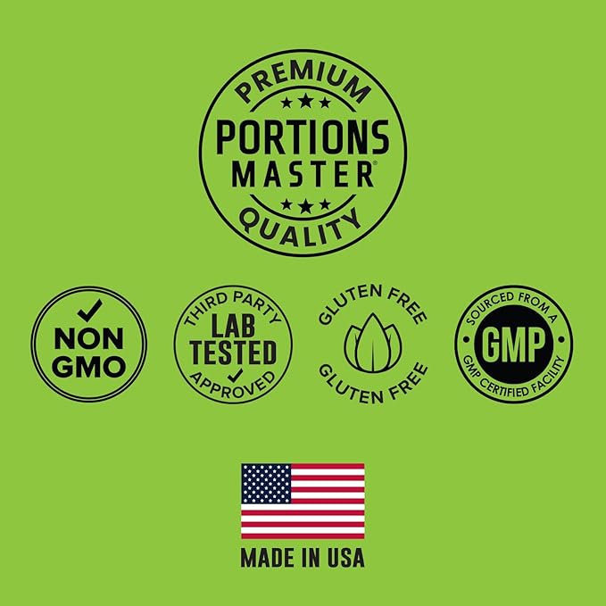 Portions Master Vegan Collagen Builder Plant Based Collagen Support Powder with Rice &amp Pea Protein Silica Biotin Tremella Mushroom Vitamin C (Salted Caramel 500g)