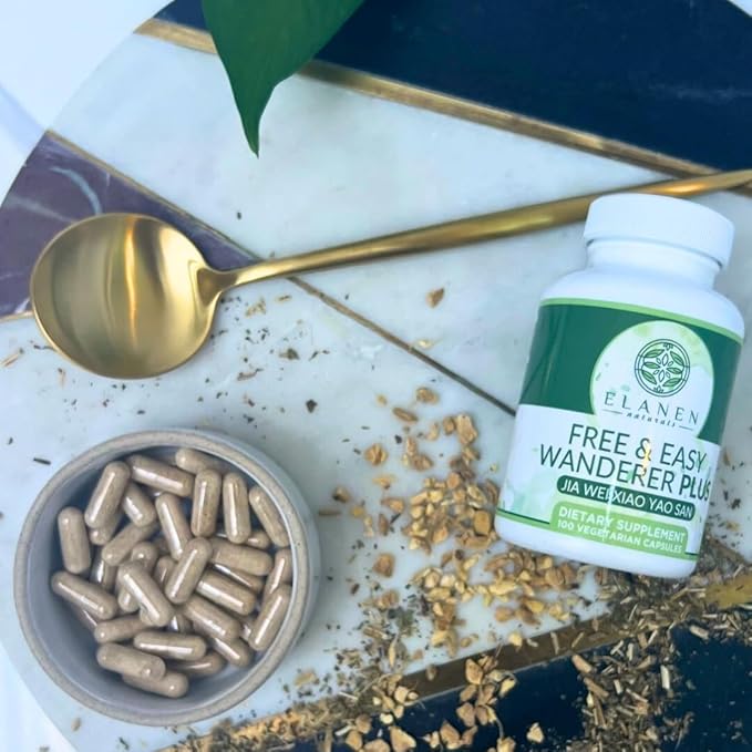 Elanen Naturals Jia Wei Xiao Yao San Free and Easy Wanderer Plus 100 Vegetable Capsules