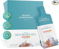 Akasha Superfoods Irish Sea Moss Gel Liposomal Seamoss with Irish Sea Moss Vitamin E Citrus Organic Vanilla Glycerin Skin Energy &amp Gut Health Support for Women &amp Men Sweet Citrus Flavo