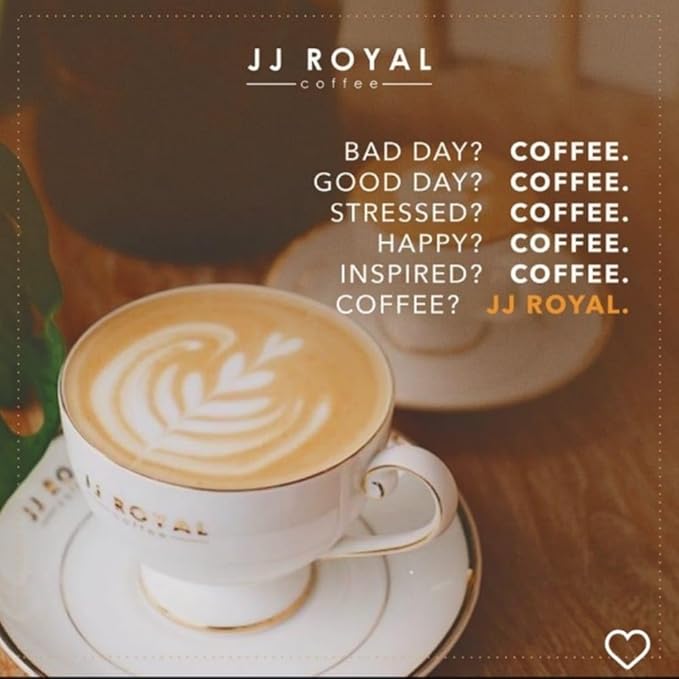 JJ Royal Coffee Aceh Gayo Arabica 200g Ground Coffee (Pack of 4)