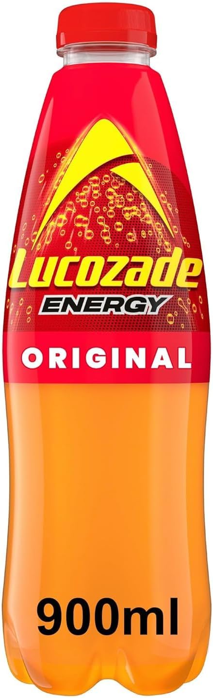 Lucozade Energy Drink Original - 1 Liter (6 Bottles)