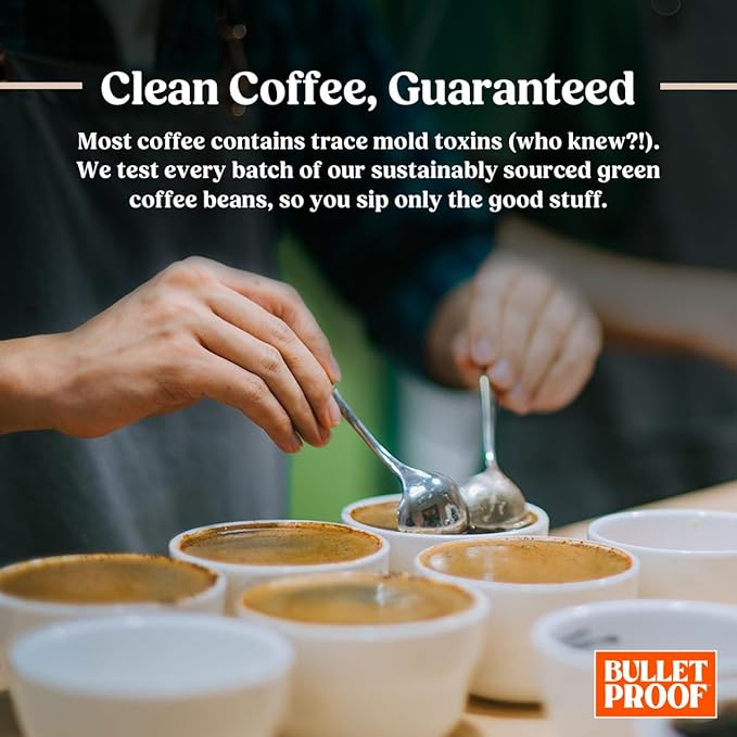 Bulletproof Original Medium Roast Ground Coffee 100% Arabica Coffee Tested for Toxins Clean Coffee Sustainably Sourced 12 Ounces (3 Pack)