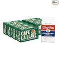 Cafe La Llave Cuban-Style Espresso Dark Roast Ground Coffee 8-Pack 10 oz Bricks Includes 1 Bonus Cafe Gaviña – Rich Bold Flavor