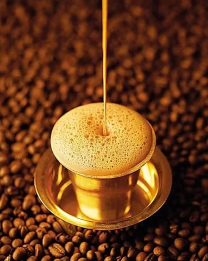 Cothas Traditional Classical Blend Instant Coffee Powder - Pack of 4 Each Bottle 200g = 800g [Coffee 60% &amp Chicory 40% ]