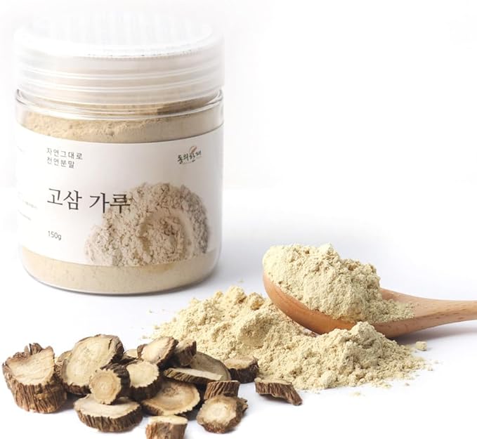 Organic Natural Pure Korean Sophora Root Powder (Sophora Flavescens Root) Extract Powder-5.29 Ounce (150g)