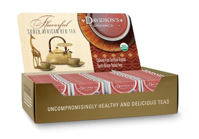Davidson's Organics South African Rooibos 100-count Individually Wrapped Tea Bags