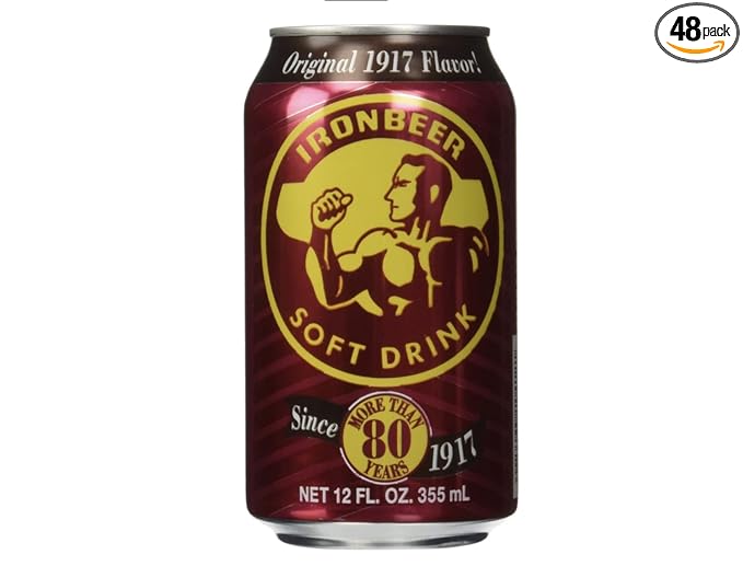 Valpa Products Ironbeer Soft Drink 48 cans