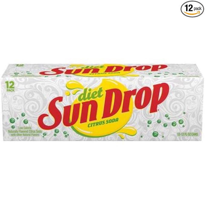 Diet Sundrop Soda 12 oz Can (Pack of 12)