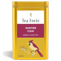 Tea Forte Winter Chai Premium Loose Leaf Caffeine-Free Herbal Tea Blend Canister Makes 35-50 Cups