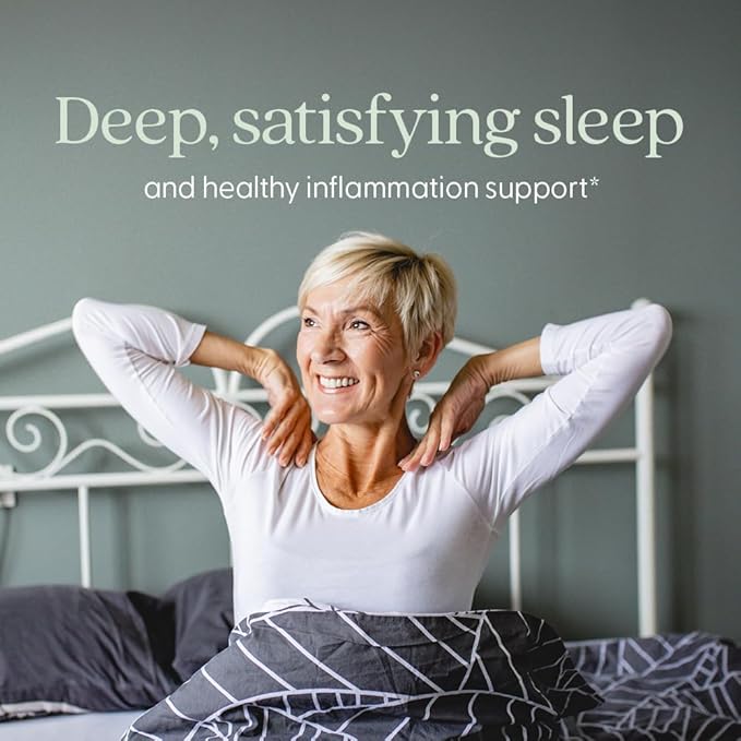 New Chapter Sleep Aid – Zyflamend Nighttime for Sleep Support with Turmeric + Valerian Root + Lemon Balm + Holy Basil Vegetarian Capsules 60 Count