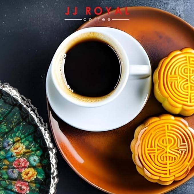 JJ Royal Coffee Java Estate Arabica 200g Ground Coffee (Pack of 4)